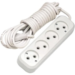 Изображение товара Удлинитель Makel 4х3м без заземл. 10А IP20, MGP143