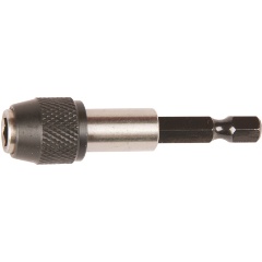 Изображение товара Магнитный держатель MAKITA с зажимным патроном 60 мм для бит и насадок