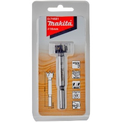 Изображение товара Сверло Форстнера MAKITA STANDARD 16x77 D-74681
