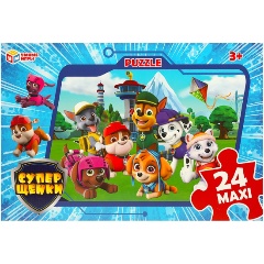 Изображение товара Макси-пазлы УМНЫЕ ИГРЫ Суперщенки, 4660254410909