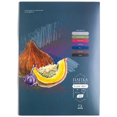 Изображение товара Бумага для пастели МАЛЕВИЧЪ А3 в папке, ассорти цветов, 7 листов