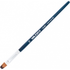 Изображение товара Кисть МАЛЕВИЧЪ из синтетики Andy плоскоовальная №10