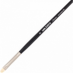 Изображение товара Кисть МАЛЕВИЧЪ из синтетики Tician, плоскоовальная №8