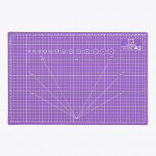 Изображение товара Коврик для резки Малевичъ 3-х слойный, А3, сиреневый