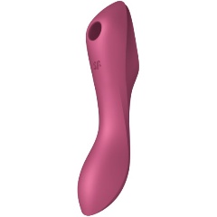 Изображение товара Вибростимулятор Малиновый вакуум-волновой Satisfyer Curvy Trinity 3