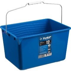 Изображение товара Малярное пластиковое ведро ЗУБР, 12 л, высокопрочное, Профи 0609-12_z02
