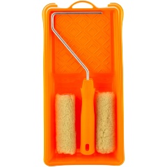 Изображение товара Малярный набор для фасадных работ: кювета 150 мм х 290 мм и мини- 110 мм, СИБРТЕХ, 80457