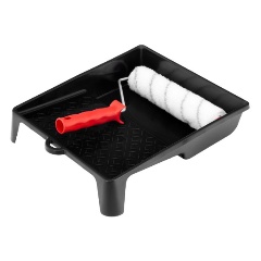 Изображение товара Малярный набор MATRIX 84405, валик «Грейтекс» 250мм, ворс 12мм, D 40мм, кювета 330*350мм