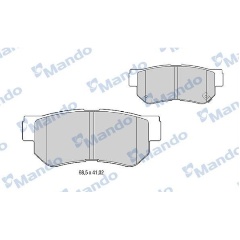 Изображение товара Колодки тормозные задние MANDO MBF015202, 4 шт