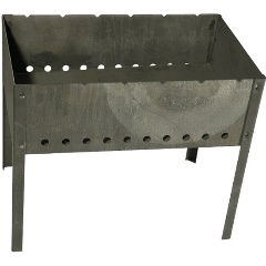 Изображение товара Мангал Amet нержавеющая сталь 41,3х28,6х39,5см (1с728)