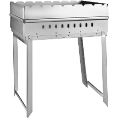 Изображение товара Мангал GRILLBOOM 103-066 Дипломат на ножках, толщина 1мм, 45x30x40см