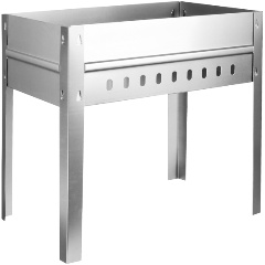 Изображение товара Мангал сборный GRILLBOOM Эконом 103-013, сталь 0.4мм, 40x25x40см