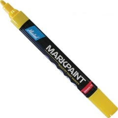 Изображение товара Маркер промышленный перманентный на основе жидк. краски MARKAL MARKPAINT ЖЕЛТЫЙ