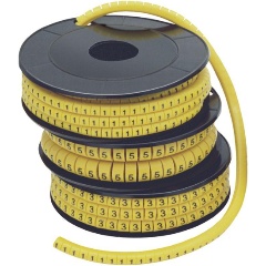 Изображение товара Маркеры кабельные IEK МК0-1.5мм "2" 1000шт/ролл, UMK00-2