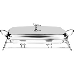 Изображение товара Мармит AGNESS прямоугольный 3 л серебристый настольный с жаропрочной емкостью