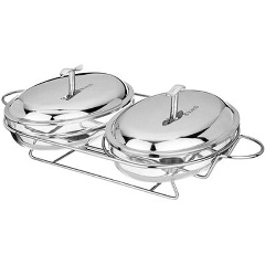 Изображение товара Мармит двойной AGNESS 2,0л/2,0л, 54х31х18 см