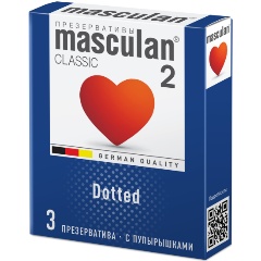 Изображение товара Презервативы Маскулан Masculan Dotted № 3