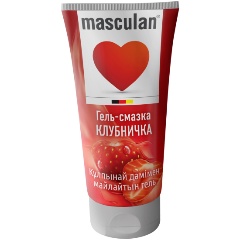 Изображение товара Гель-смазка Masculan КЛУБНИЧКА 50 мл с вкусом клубники для интимных процедур