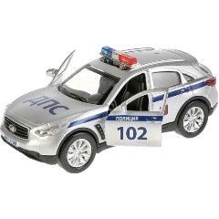 Изображение товара Машина инерционная ТЕХНОПАРК QX70-P-SL Полиция INFINITI QX70