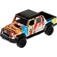 Изображение товара Металлическая модель внедорожника Технопарк 12 см с эффектами для детей от 3 лет