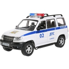 Изображение товара Игрушка инерционная ТЕХНОПАРК X600-H11001-R УАЗ Патриот 21см, свет/звук