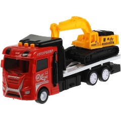 Изображение товара Машина пластиковая ТЕХНОПАРК Автоперевозчик 20 см., 2054256-R