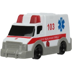 Изображение товара Машина пластиковая ТЕХНОПАРК Скорая помощь 15 см, 2311I0042