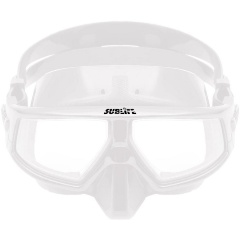 Изображение товара Маска для плавания SUBLIFE DEEP белый силикон 180 градусов