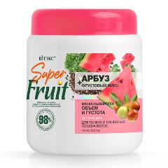 Изображение товара Маска-сыворотка для волос Витэкс Super Fruit Объем и густота, арбуз+фрукт.микс, 450 мл