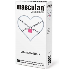 Изображение товара Презервативы Маскулан Masculan Ultra Safe Black № 10