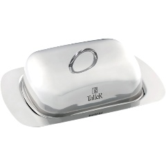 Изображение товара Масленка TalleR Молли 18.5х12.5х8 см, нерж. сталь (TR-61212)