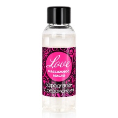 Изображение товара Массажное масло ЛАБОРАТОРИЯ БИОРИТМ Love с феромонами 50 мл