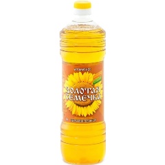 Изображение товара Масло подсолнечное Золотая Семечка нерафинированное ароматное 1 л
