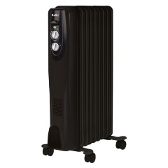 Изображение товара Масляный радиатор Ballu Classic black BOH/CL-09BRN 2000Вт 9 секций современный дизайн