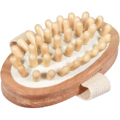 Изображение товара Деревянный массажёр для тела Банные штучки 13х8х4 см для бани и дома