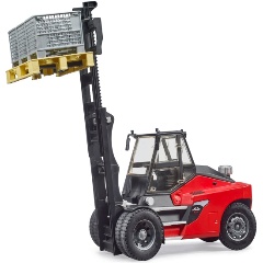Изображение товара Масштабная модель Bruder 02-513 Погрузчик Linde HT160 с 3 паллетами