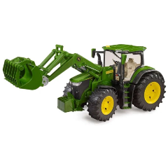 Изображение товара Масштабная модель BRUDER 03-151 Трактор John Deere 7R 350 Погрузчик