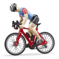 Изображение товара Масштабная модель BRUDER 63-110 Велосипед с фигуркой