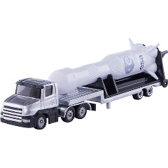 Изображение товара Масштабная модель SIKU 1614 Тягач с ракетой