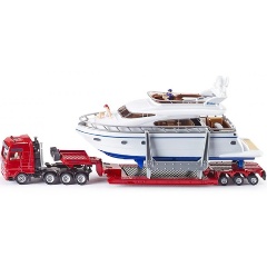 Изображение товара Масштабная модель SIKU 1849 Тягач с яхтой