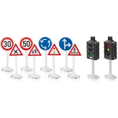 Изображение товара Масштабная модель SIKU 5597 Набор Светофоры и дорожные знаки Siku World