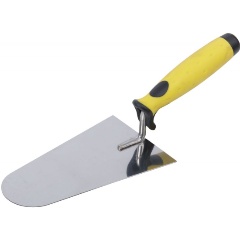 Изображение товара Мастерок нержавеющий FIT HQ 05072, мягкая ручка, Профи, бетонщика 180 мм