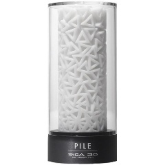 Изображение товара Мастурбатор Tenga 3D PILE, белый, 73x157 мм