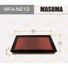Изображение товара Фильтр воздушный MASUMA MFA-N212 для INFINITI FX37