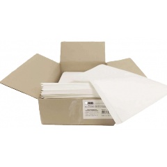 Изображение товара Материал протирочный нетканый Микроспан МС60-01 белый 34х40см 100л/уп