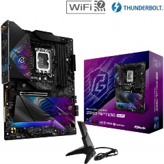 Изображение товара Материнская плата ASROCK Z890 RIPTIDE WIFI с Wi-Fi и подсветкой