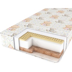 Изображение товара Матрас Alis ИМ12Б Илья Муромец бязь 12 см