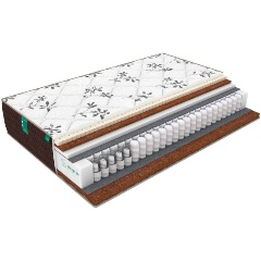 Изображение товара Матрас Sleeptek Duplex Assorti Cocos 80x200 с независимым пружинным блоком