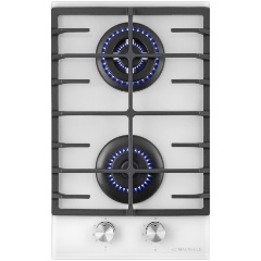 Изображение товара Газовая варочная панель Maunfeld EGHG.32.63CW/G белая