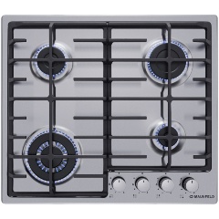 Изображение товара Газовая варочная панель Maunfeld EGHS.64.63CS/G 4 конфорки автоматический электроподжиг